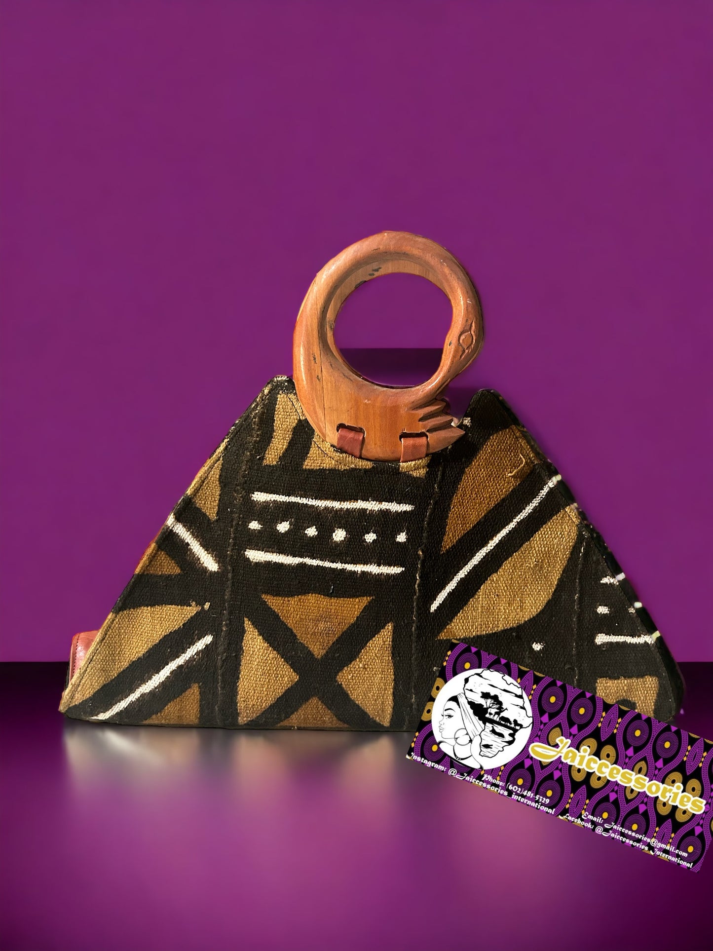 Return Purse - Mud Cloth
