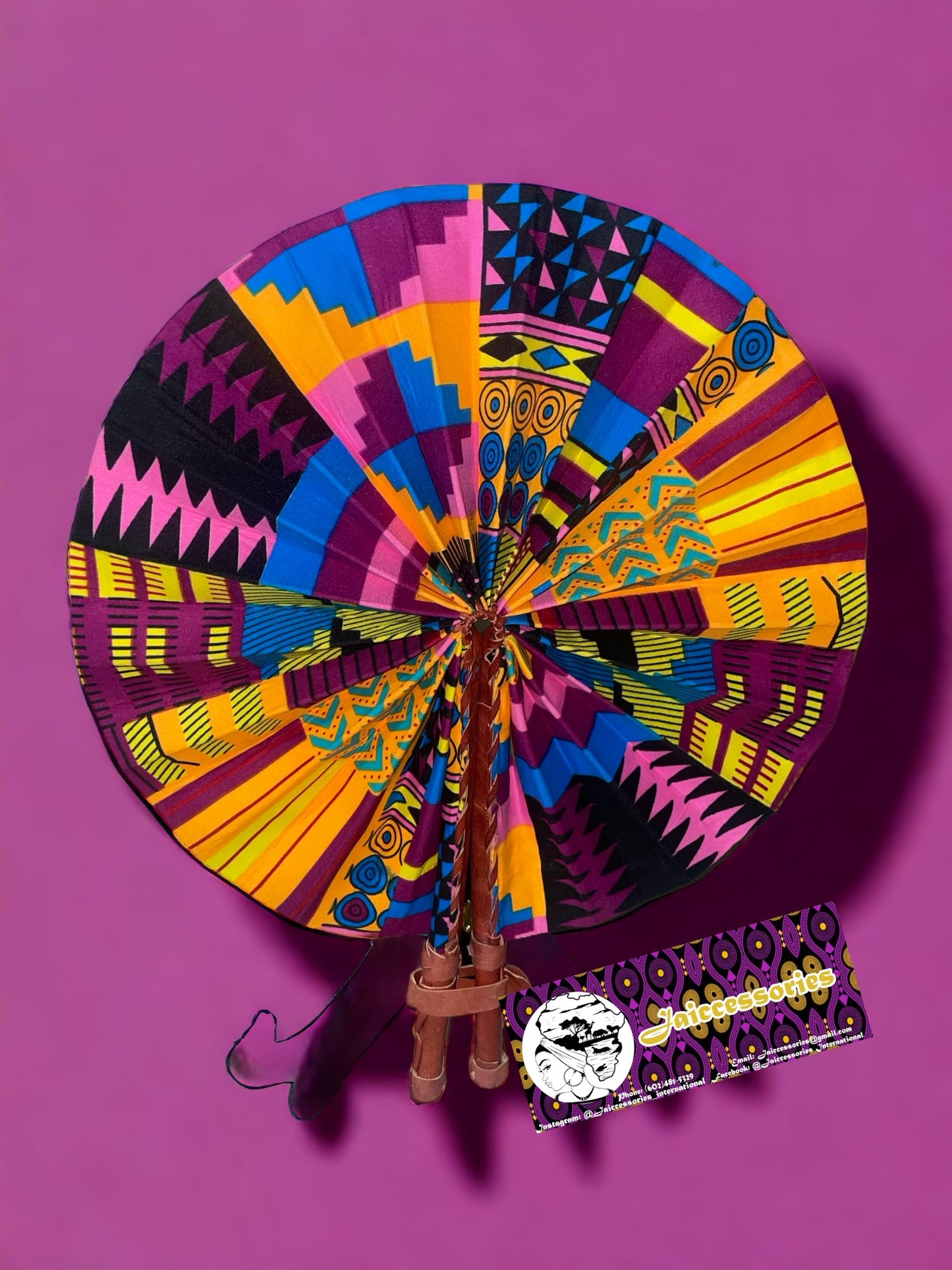 African Fan - Harrison Pink