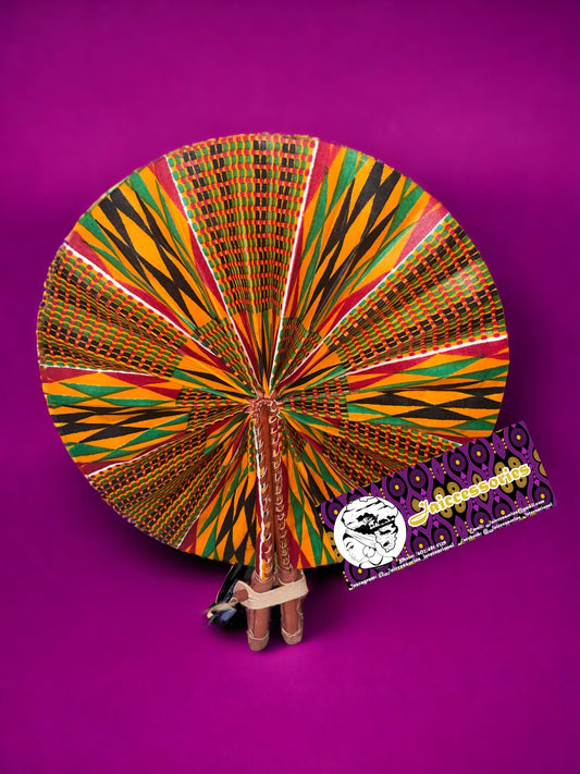 African Fan - Kente