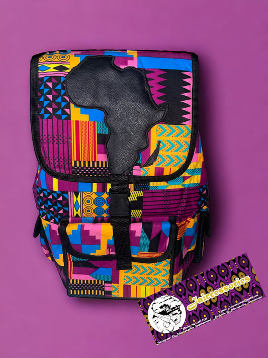 Africa Backpack - Harrison Pink