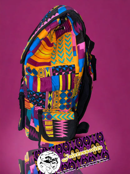 Africa Backpack - Harrison Pink