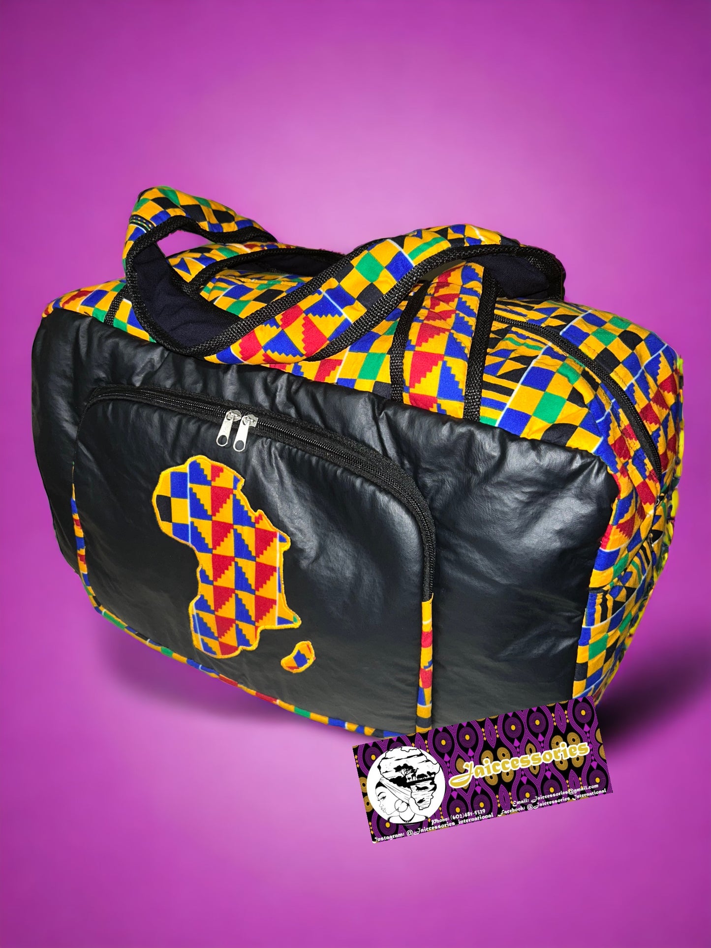 Travel Bag - Africa Print