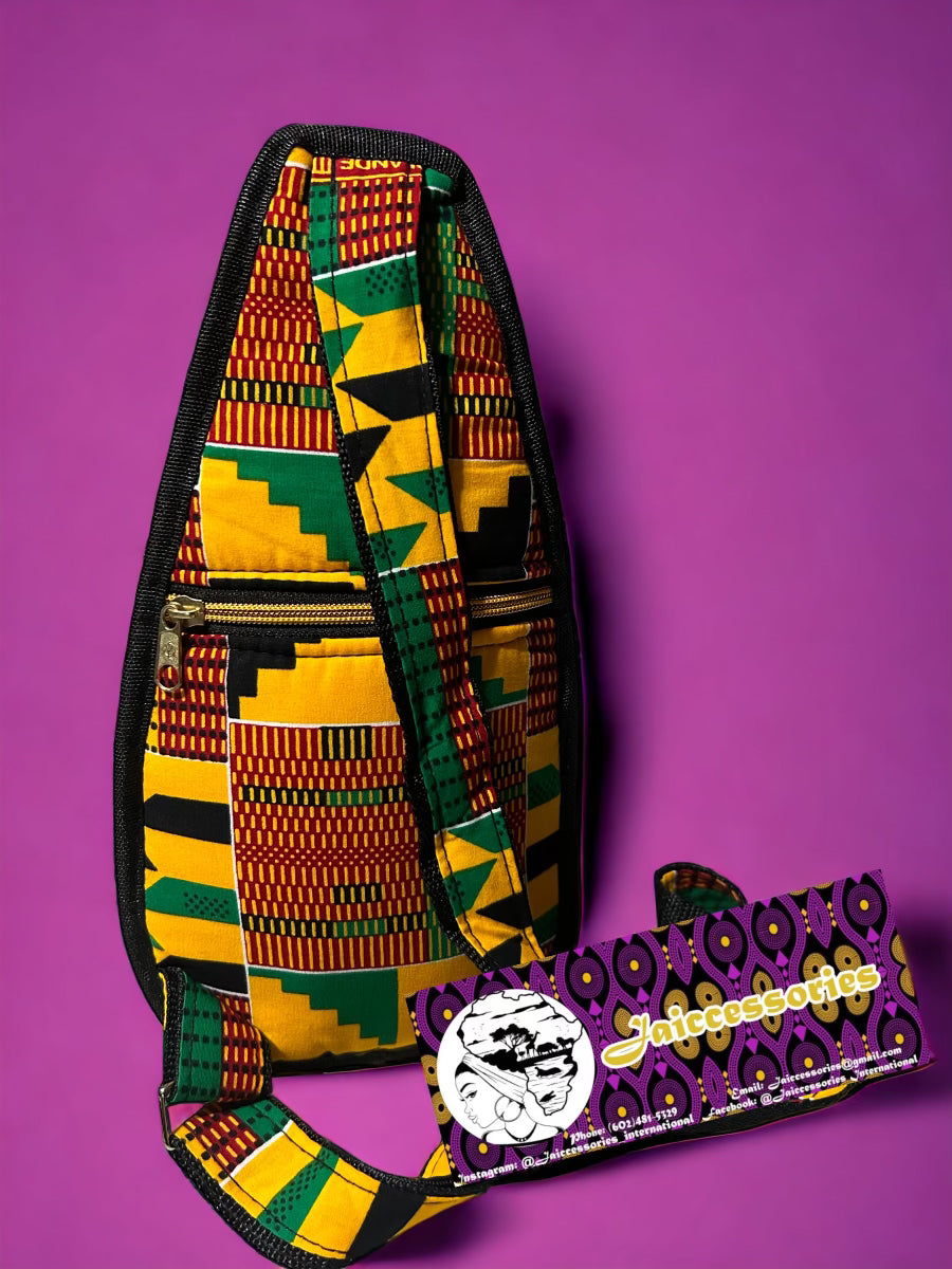 Mini Sling Bag - Kente