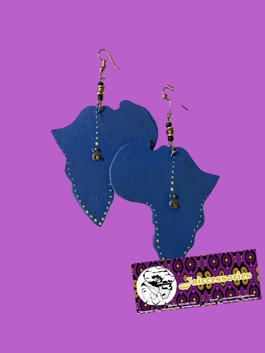 Blue Motherland Earrings