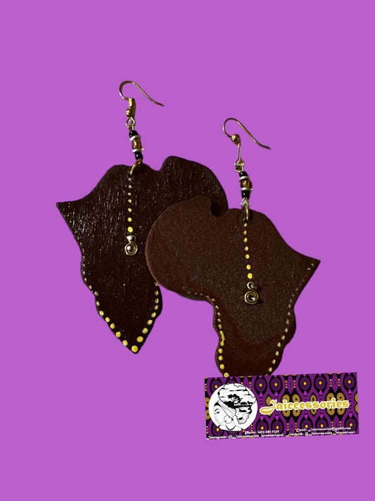 Motherland Brown Earrings