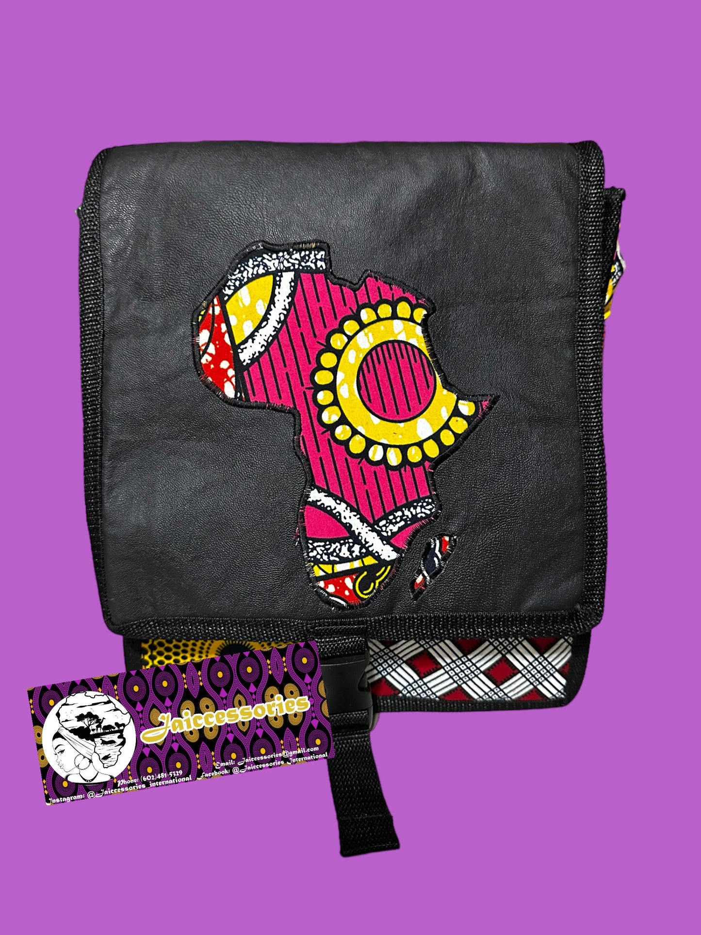 Motherland Multi Colored Messenger Bag