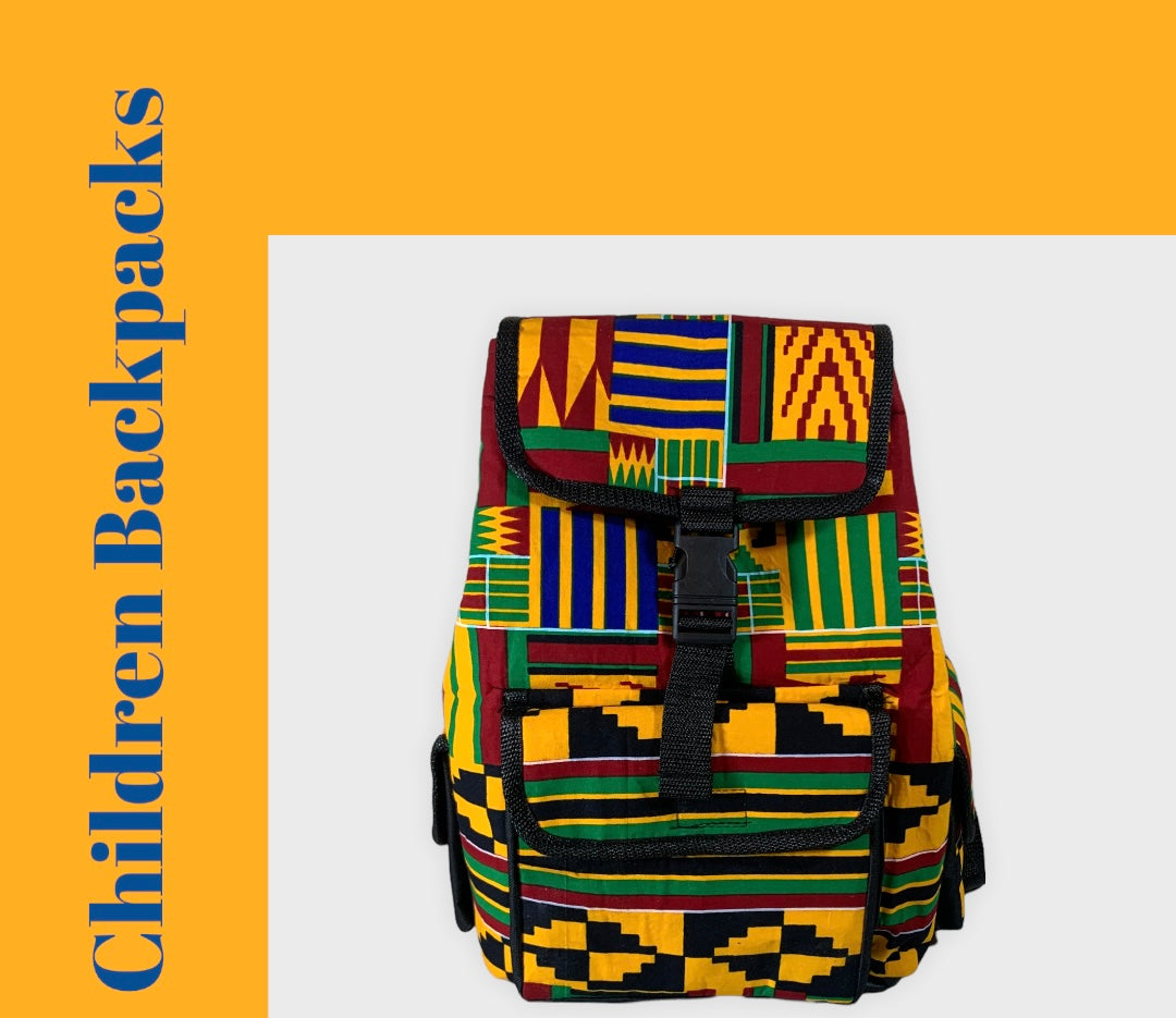 Children Back Kente Cloth